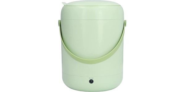 Arsor 3L Portable Washing Machine, Mini Sock Washer, 15-Minute Auto Shutdown Compact Washer Camping Spin Dryer for Underwear, Socks, Baby Clothes, Household, Apartments (Green)