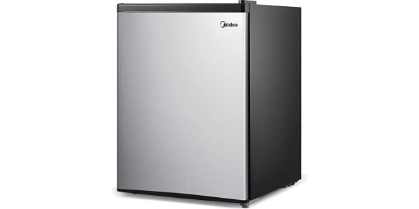 Midea Cubic Foot Stainless Steel Refrigerator