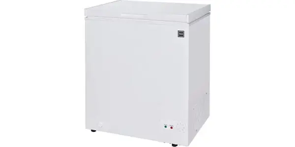RCA RFRF450-AMZ, White, Cubic Foot Chest, Deep Freezer Cold Storage for Food.
